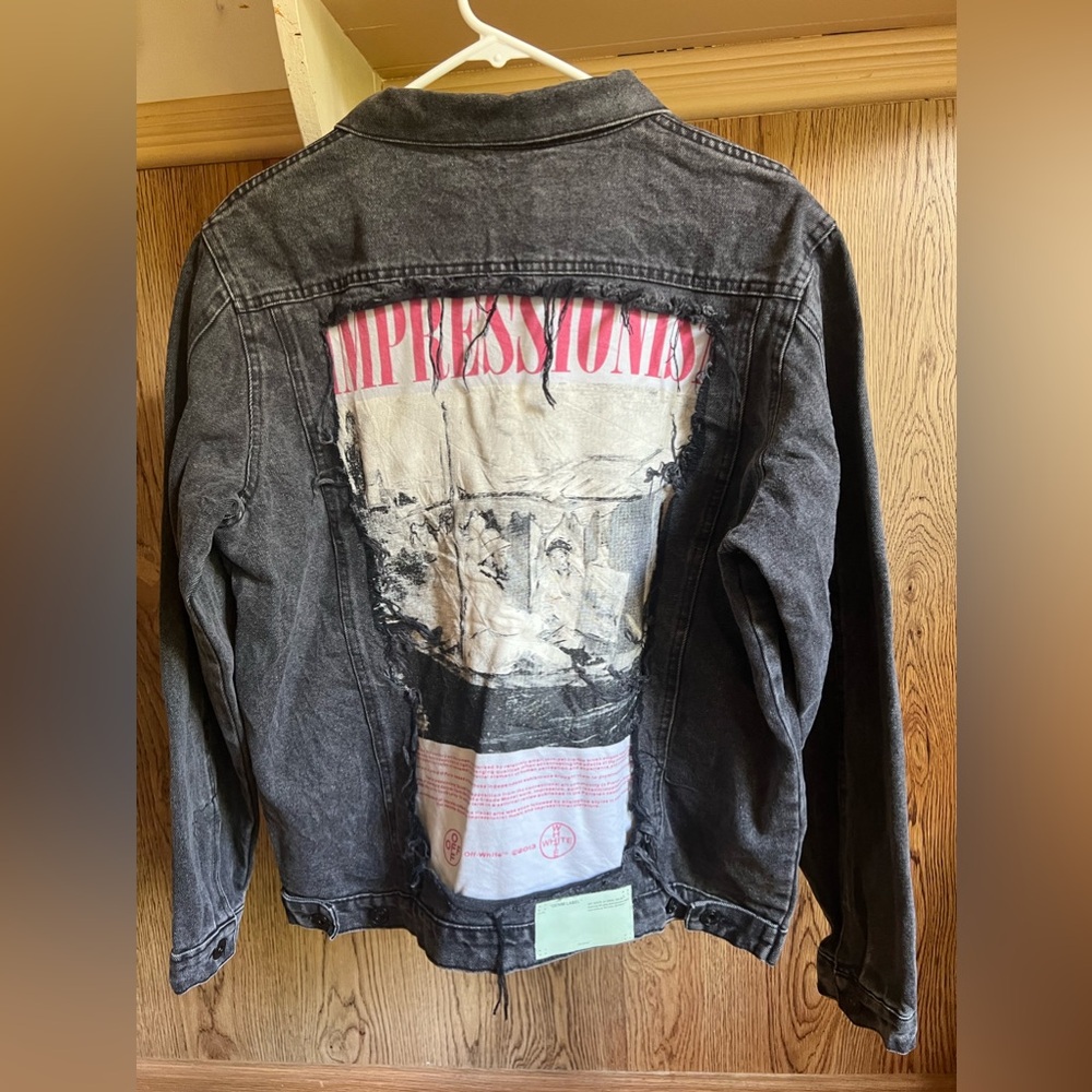 Off white denim jacket